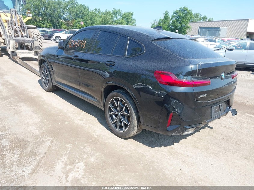 Vin: 5ux33dt09s9y19805, lot: 43007046, bmw x4 xdrive30i 20253