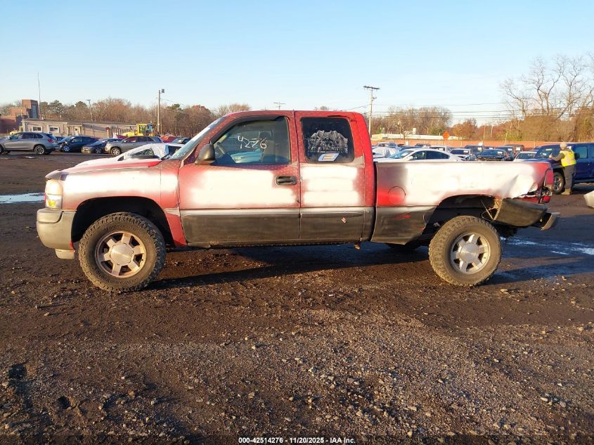 2005 GMC Sierra 1500 Sle VIN: 2GTEK19BX51357014 Lot: 42514276