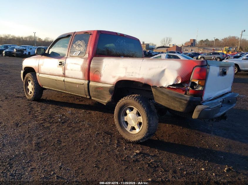 2005 GMC Sierra 1500 Sle VIN: 2GTEK19BX51357014 Lot: 42514276