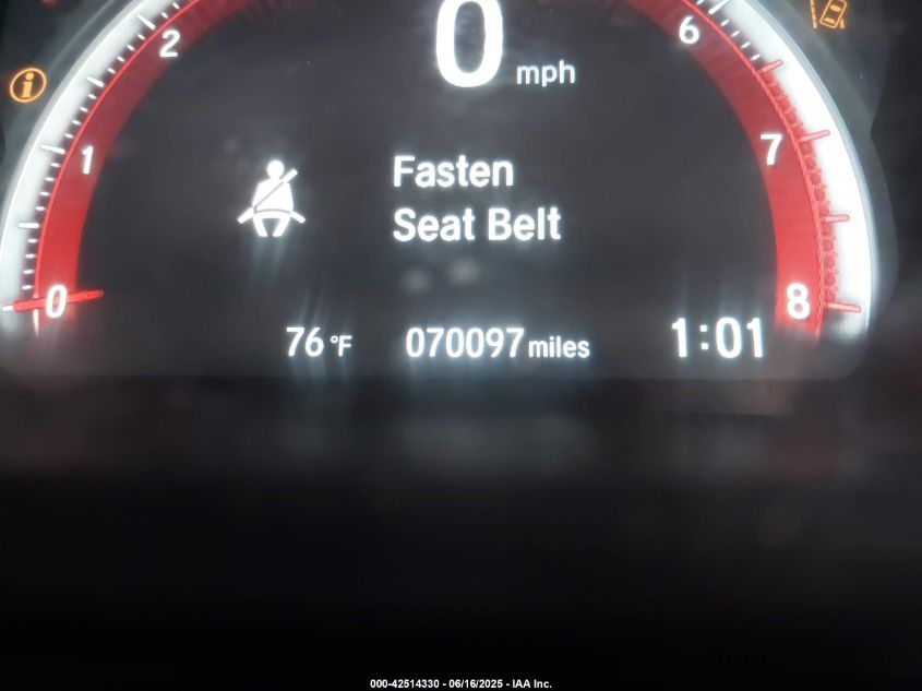 2018 Honda Civic Sport Touring VIN: SHHFK7H99JU416534 Lot: 42514330