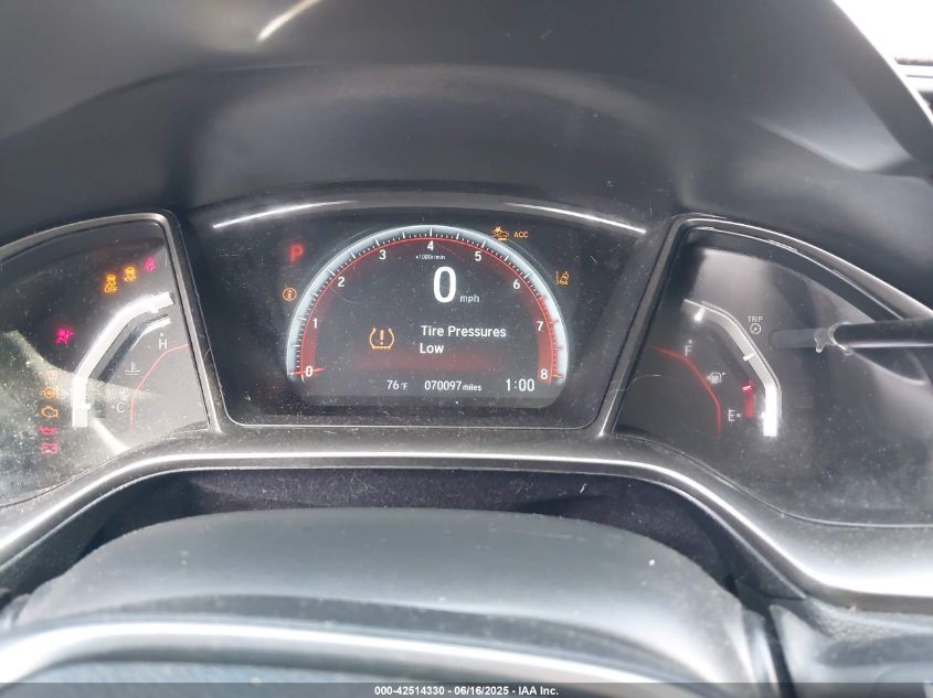 2018 Honda Civic Sport Touring VIN: SHHFK7H99JU416534 Lot: 42514330