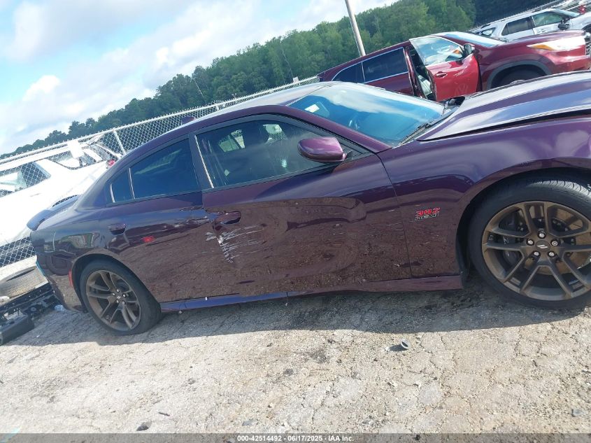 2021 Dodge Charger Scat Pack Rwd VIN: 2C3CDXGJ2MH530422 Lot: 42514492
