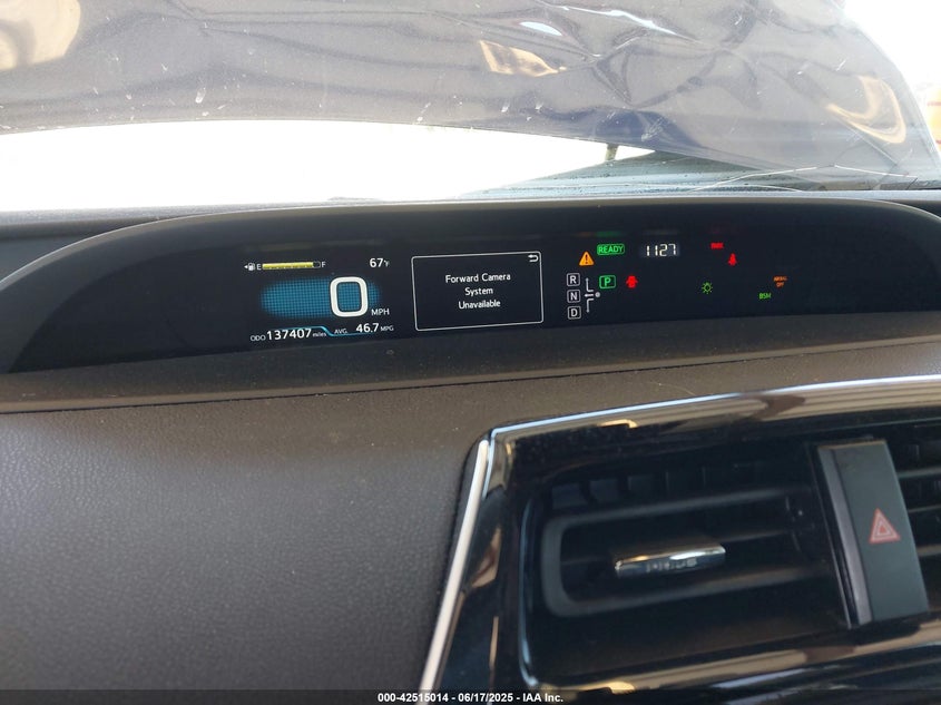 2016 TOYOTA PRIUS VIN: JTDKARFU6G3513508