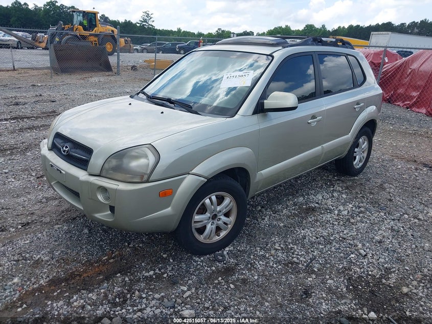2006 HYUNDAI TUCSON VIN: KM8JN12D66U444606