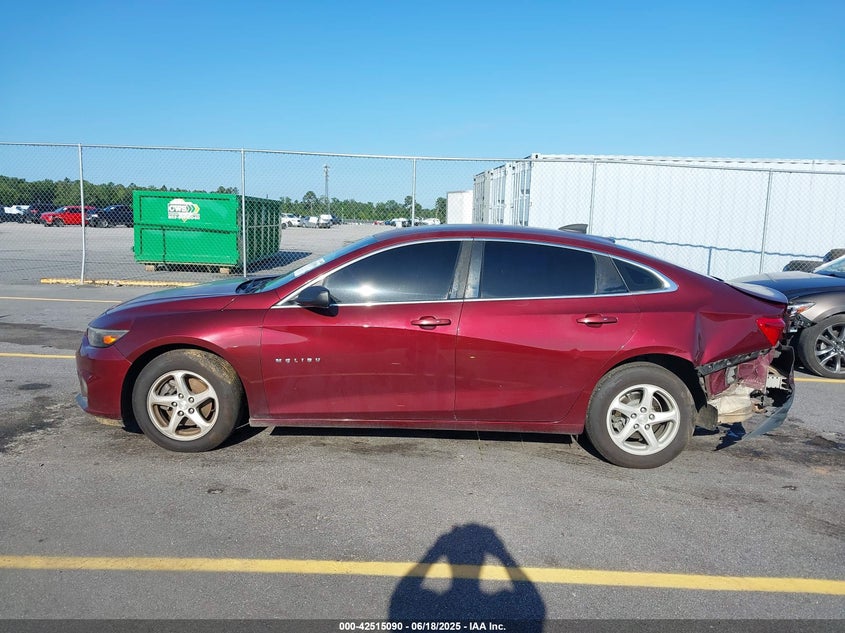 2016 CHEVROLET MALIBU LS - 1G1ZB5ST0GF325706