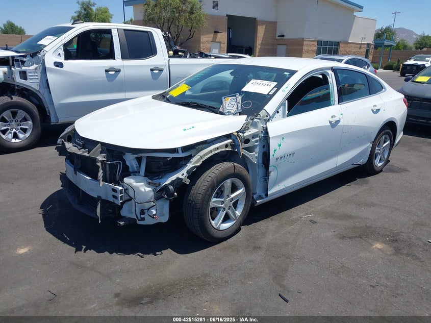 2020 CHEVROLET MALIBU FWD LS - 1G1ZB5ST1LF134080