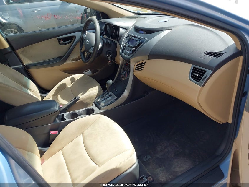 2013 HYUNDAI ELANTRA VIN: KMHDH4AE0DU842861