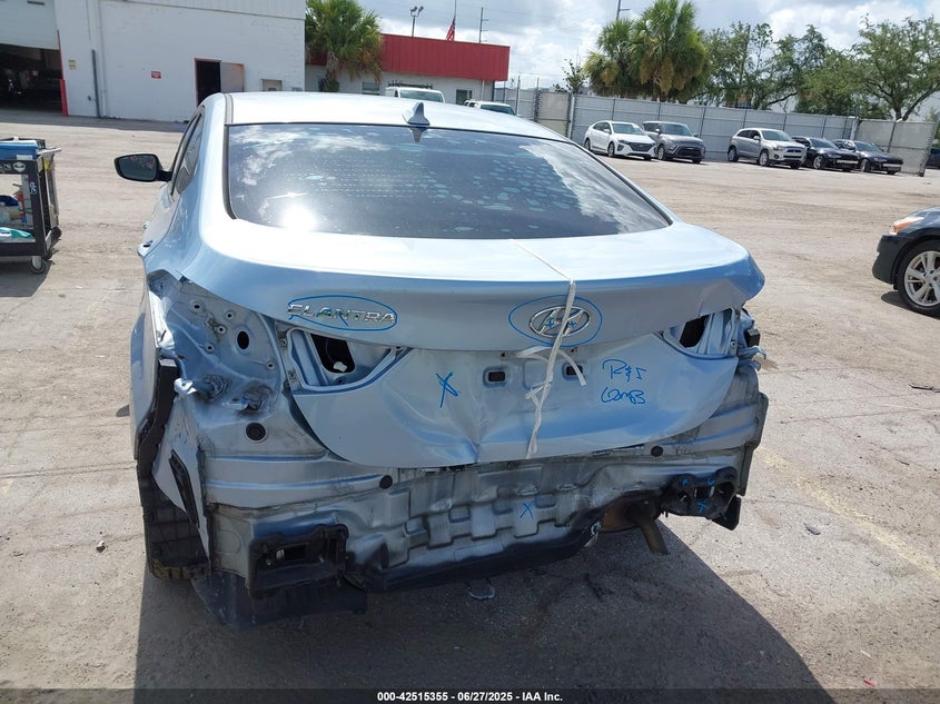 2013 HYUNDAI ELANTRA VIN: KMHDH4AE0DU842861