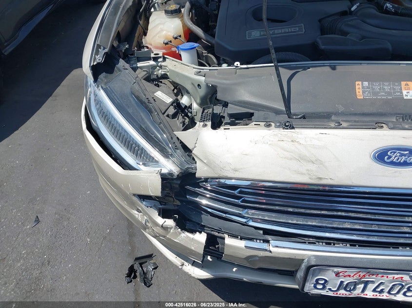 2018 FORD FUSION HYBRID TITANIUM - 3FA6P0RU5JR159664