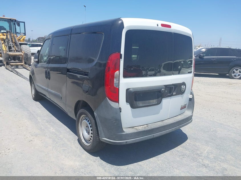Vin: zfberfat5f6a88918, lot: 43008927, ram promaster city tradesman 20153