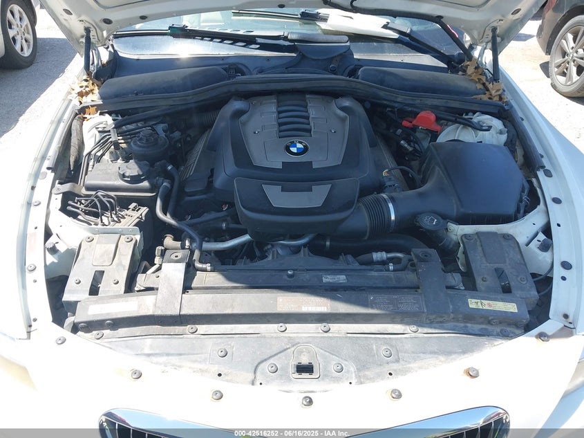 2008 BMW 650I VIN: WBAEB53538CX62878 Lot: 42516252