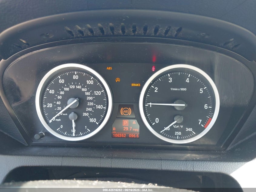 2008 BMW 650I VIN: WBAEB53538CX62878 Lot: 42516252