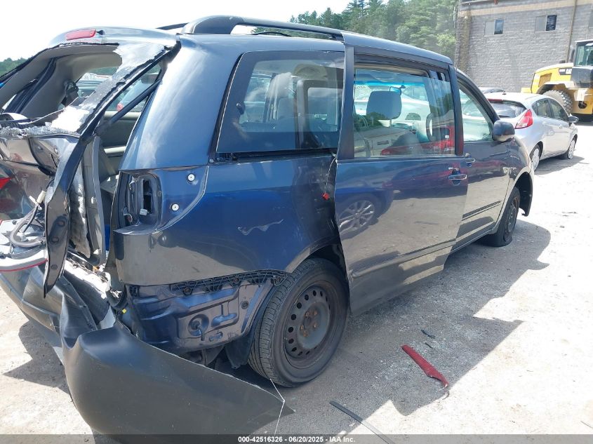 2008 Toyota Sienna Ce VIN: 5TDZK23C98S123324 Lot: 42516326