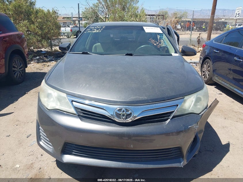 2012 TOYOTA CAMRY VIN: 4T4BF1FK9CR262393