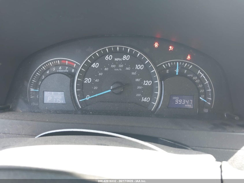 2012 TOYOTA CAMRY VIN: 4T4BF1FK9CR262393