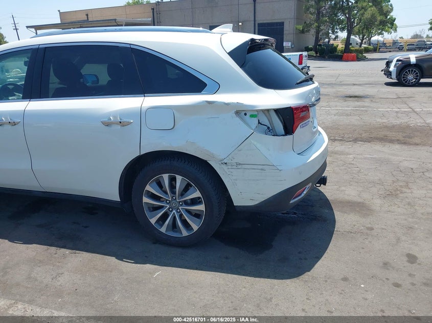 2014 ACURA MDX VIN: 5FRYD4H44EB042457