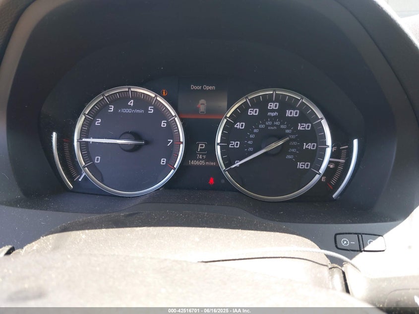 2014 ACURA MDX VIN: 5FRYD4H44EB042457