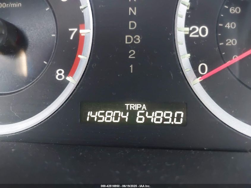 2009 Honda Accord 2.4 Lx-P VIN: 1HGCP26489A016812 Lot: 42516950