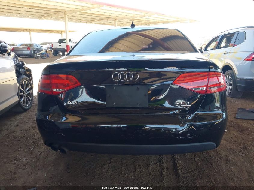 2009 Audi A4 2.0T Premium VIN: WAUMF78K69N032639 Lot: 42517193