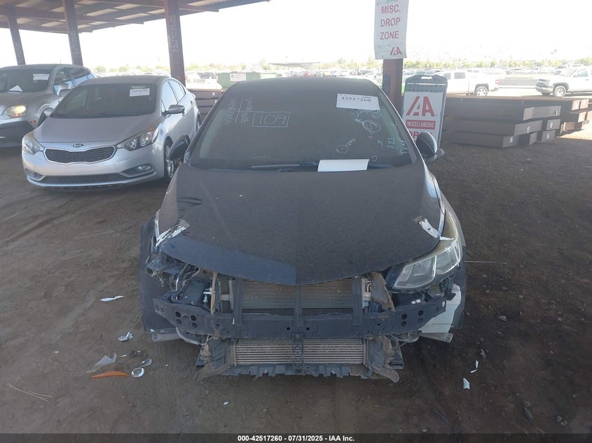 2017 Chevrolet Cruze Ls Auto VIN: 1G1BC5SM8H7119620 Lot: 42517260