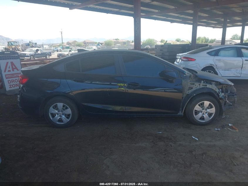 2017 Chevrolet Cruze Ls Auto VIN: 1G1BC5SM8H7119620 Lot: 42517260