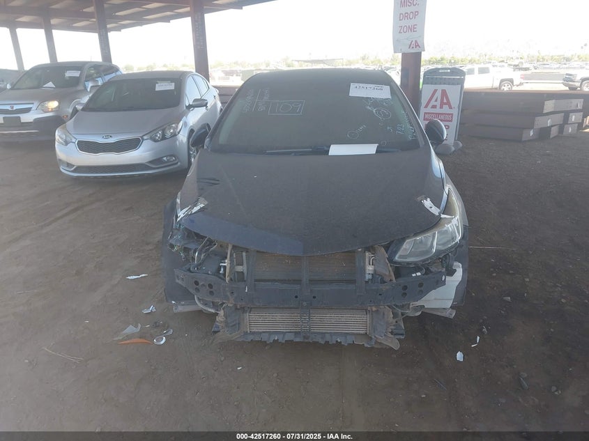 2017 Chevrolet Cruze Ls Auto VIN: 1G1BC5SM8H7119620 Lot: 42517260