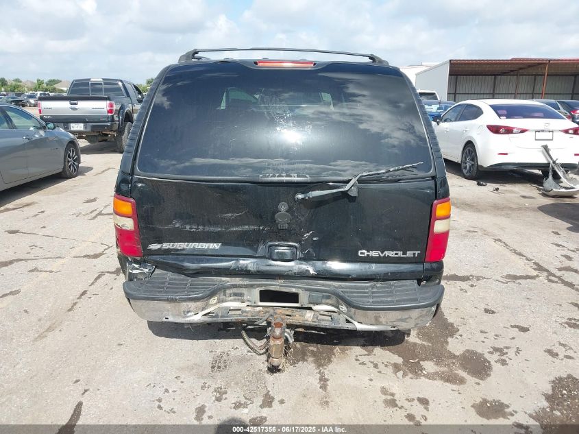 2003 Chevrolet Suburban 1500 Lt VIN: 3GNFK16Z23G105100 Lot: 42517356