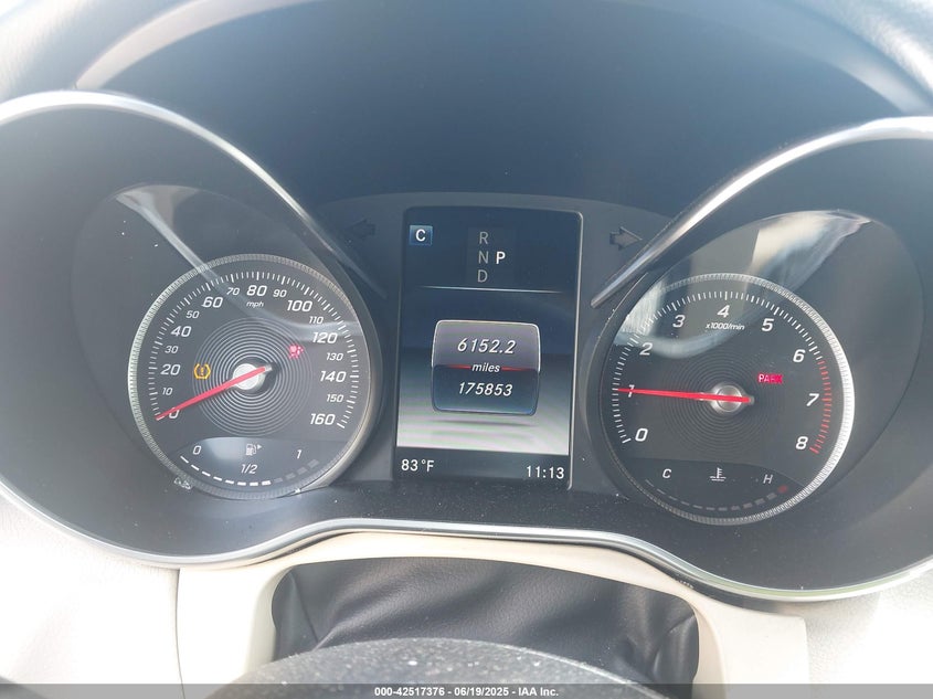 VIN WDDWK4JB4JF617868 2018 MERCEDES-BENZ C 300