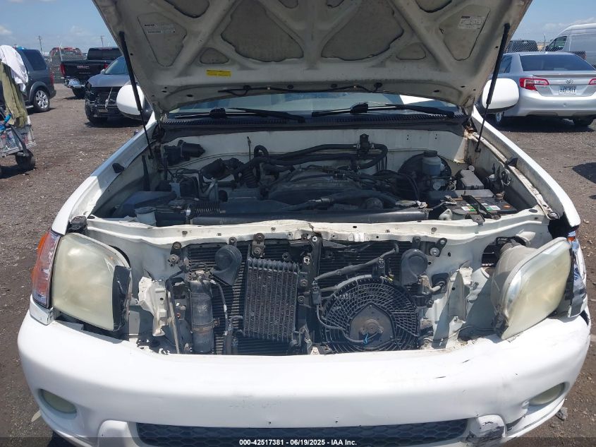 2001 Toyota Sequoia Limited V8 VIN: 5TDZT38A81S032609 Lot: 42517381