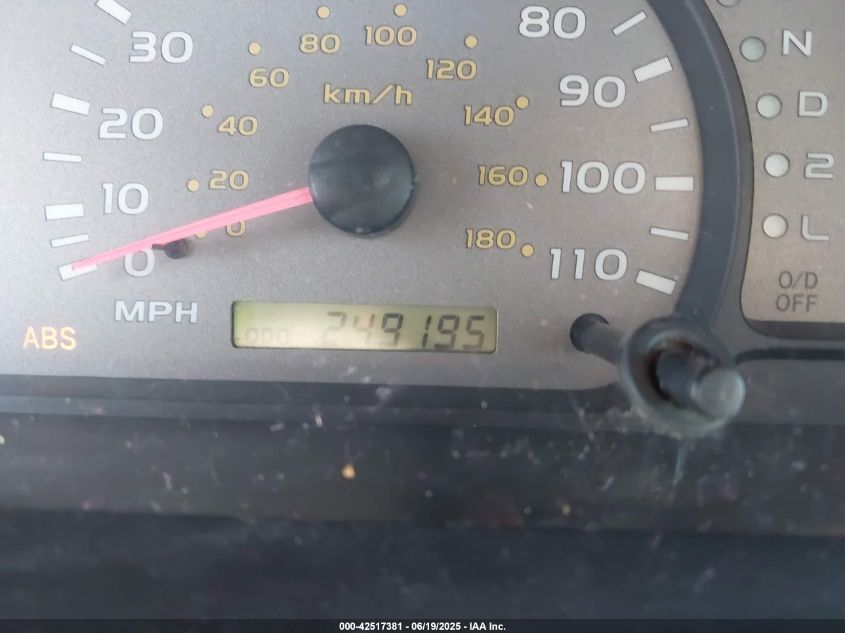 2001 Toyota Sequoia Limited V8 VIN: 5TDZT38A81S032609 Lot: 42517381