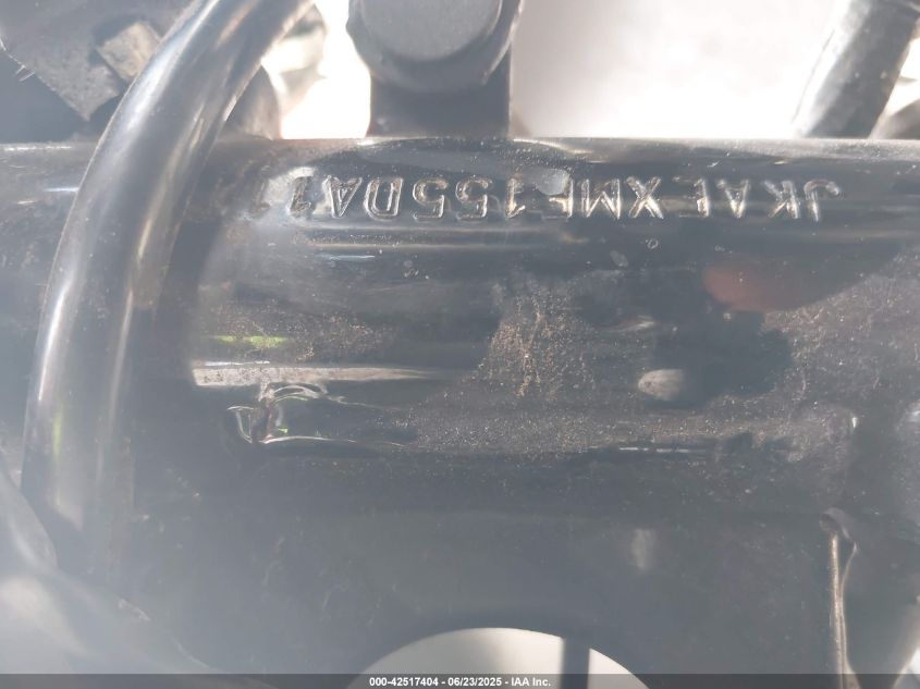 2005 Kawasaki Ex250 F VIN: JKAEXMF155DA11159 Lot: 42517404