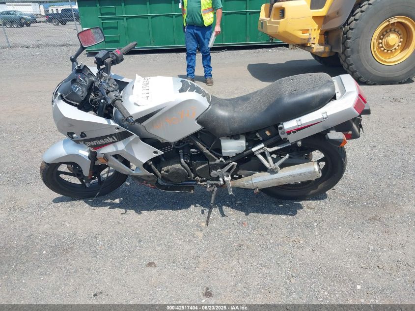 2005 Kawasaki Ex250 F VIN: JKAEXMF155DA11159 Lot: 42517404