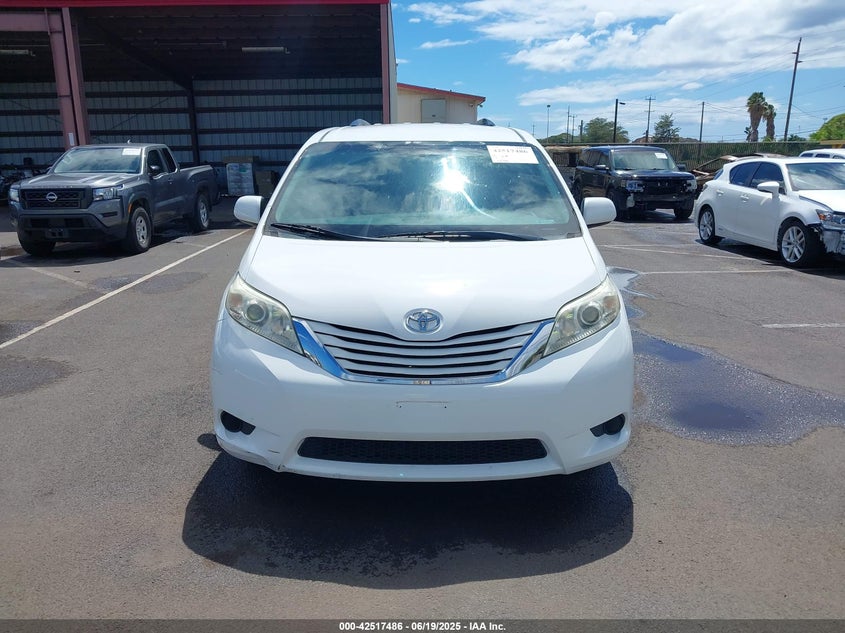 2015 Toyota Sienna Le 7 Passenger/Le 8 Passenger VIN: 5TDKK3DC6FS664852 Lot: 42517486