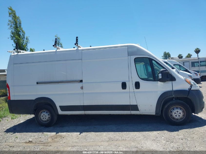2021 Ram Promaster 3500 Cargo Van High Roof 159 Wb Ext VIN: 3C6MRVJG1ME532751 Lot: 42517739
