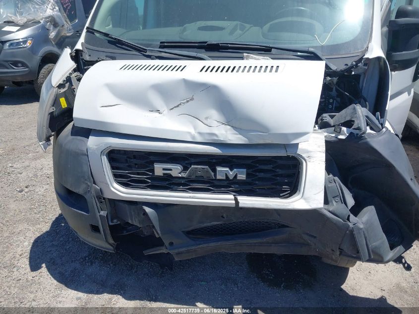 2021 Ram Promaster 3500 Cargo Van High Roof 159 Wb Ext VIN: 3C6MRVJG1ME532751 Lot: 42517739