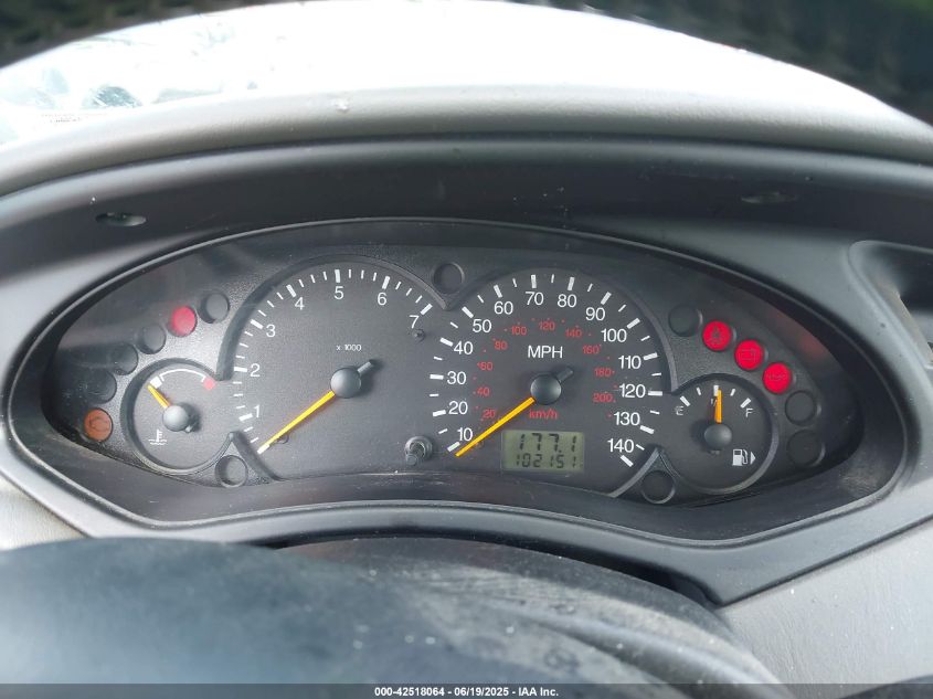 2002 Ford Focus Zx5 VIN: 3FAFP37322R162857 Lot: 42518064