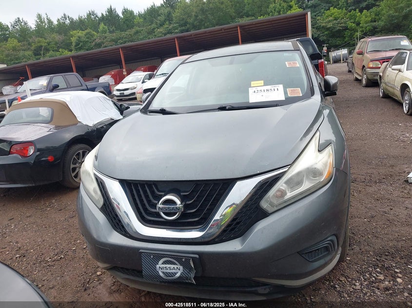 2017 NISSAN MURANO VIN: 5N1AZ2MGXHN168316