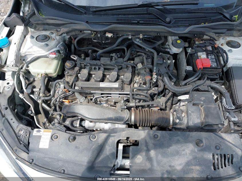 2017 Honda Civic Touring VIN: 19XFC1F95HEO12483 Lot: 42518549