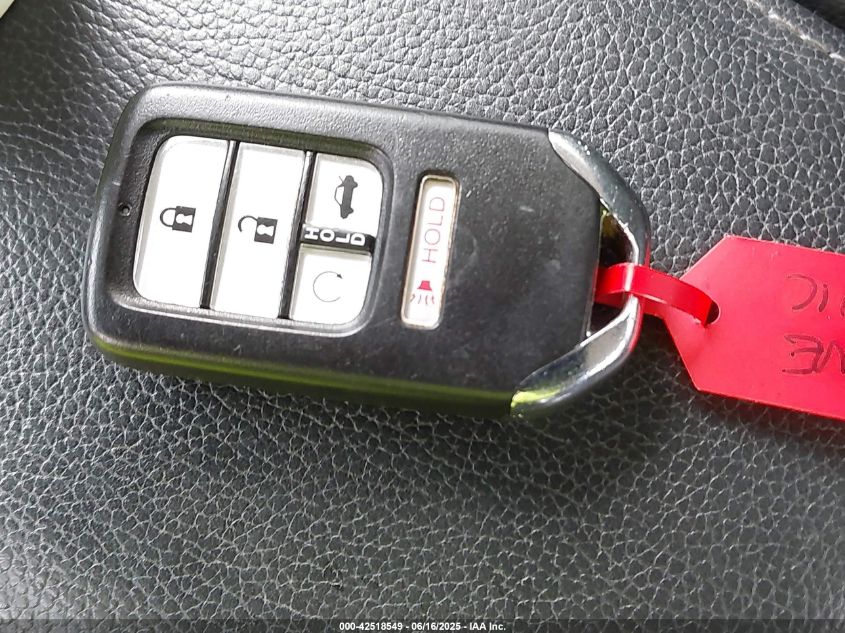 2017 Honda Civic Touring VIN: 19XFC1F95HEO12483 Lot: 42518549