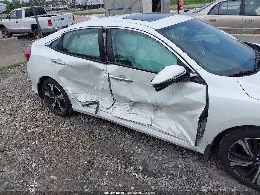 2017 Honda Civic Touring VIN: 19XFC1F95HEO12483 Lot: 42518549