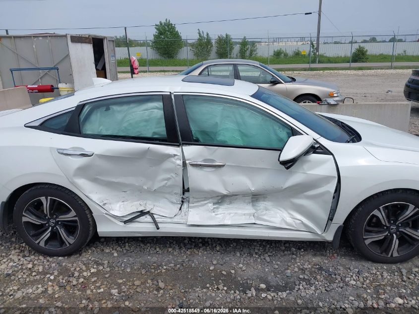 2017 Honda Civic Touring VIN: 19XFC1F95HEO12483 Lot: 42518549