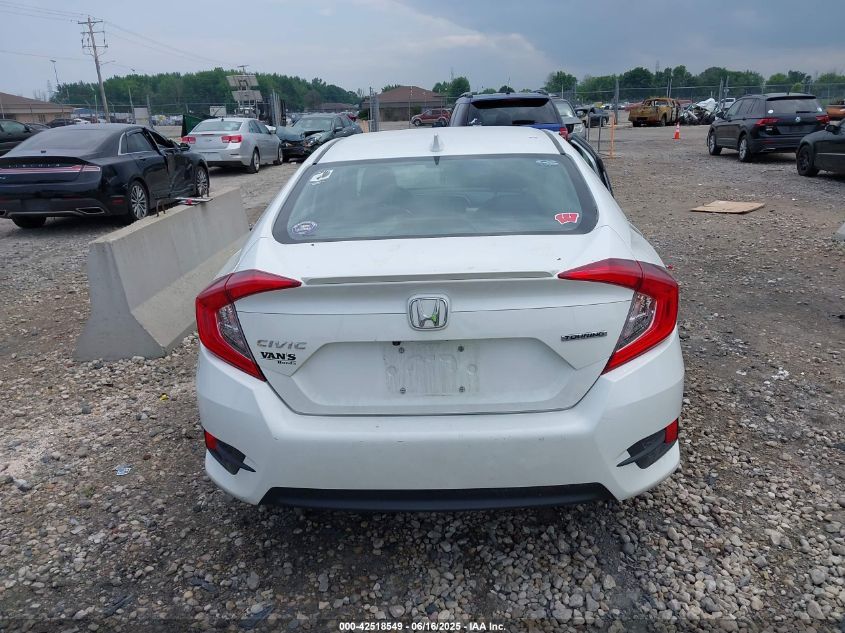 2017 Honda Civic Touring VIN: 19XFC1F95HEO12483 Lot: 42518549