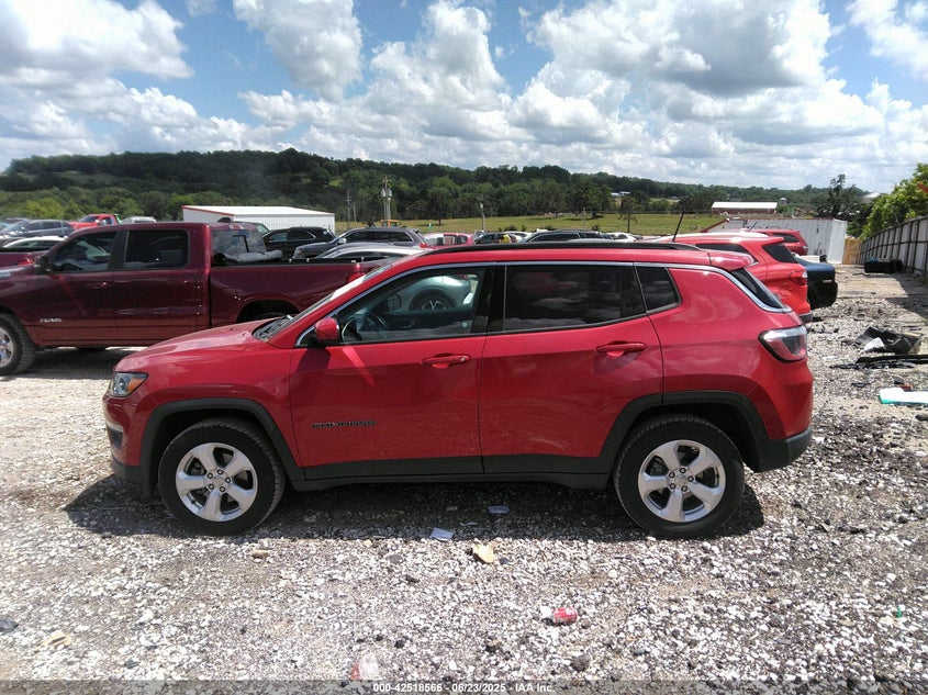 2018 JEEP COMPASS LATITUDE 4X4 - 3C4NJDBB4JT333458
