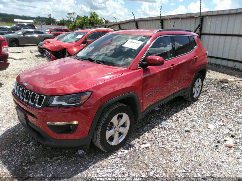 2018 JEEP COMPASS LATITUDE 4X4 - 3C4NJDBB4JT333458