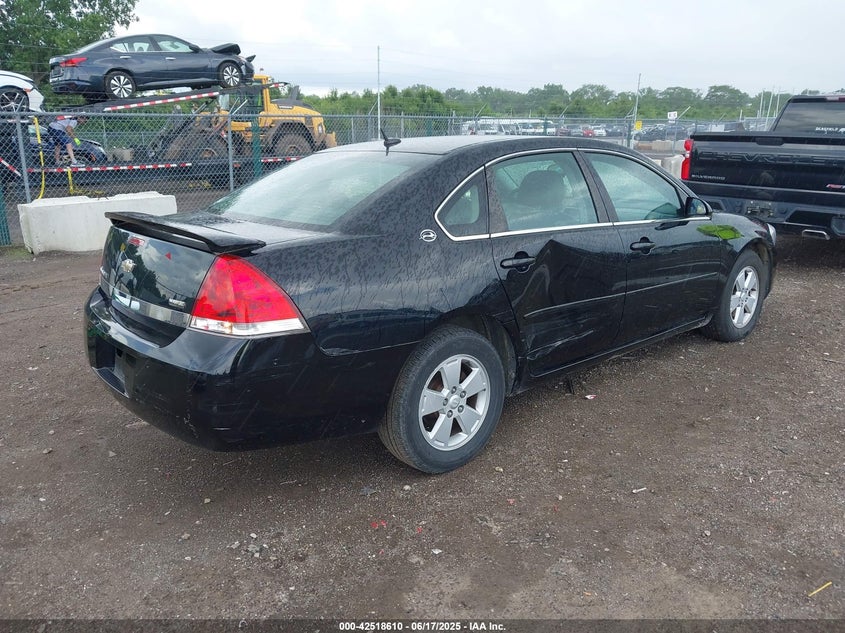 2008 CHEVROLET IMPALA VIN: 2G1WT58K481369215