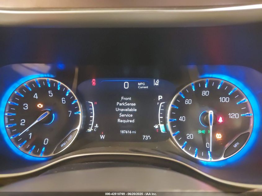 2017 Chrysler Pacifica Touring-L Plus VIN: 2C4RC1EGXHR710518 Lot: 42518769