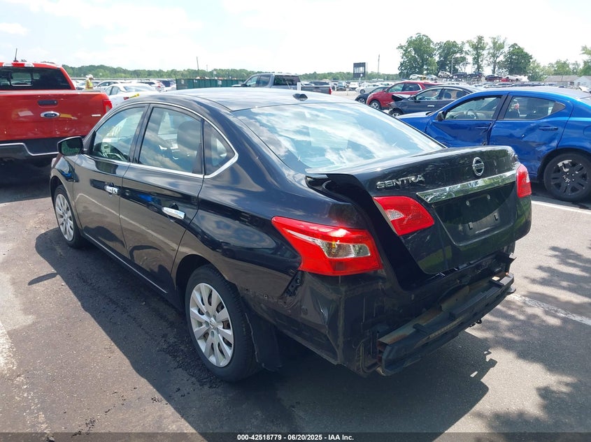 VIN 3N1AB7AP9HL671168 2017 NISSAN SENTRA SV