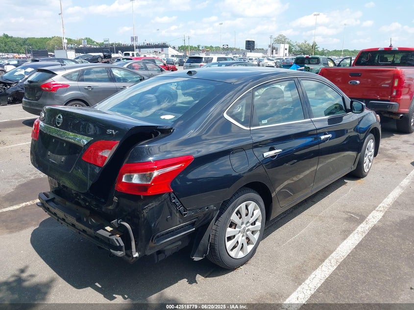 VIN 3N1AB7AP9HL671168 2017 NISSAN SENTRA SV