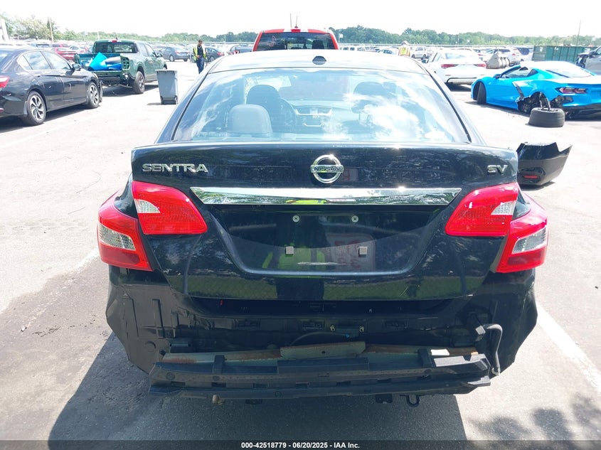 VIN 3N1AB7AP9HL671168 2017 NISSAN SENTRA SV