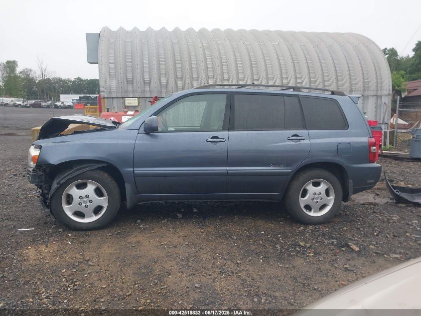 2007 Toyota Highlander Limited V6 VIN: JTEDP21A970147570 Lot: 42518833